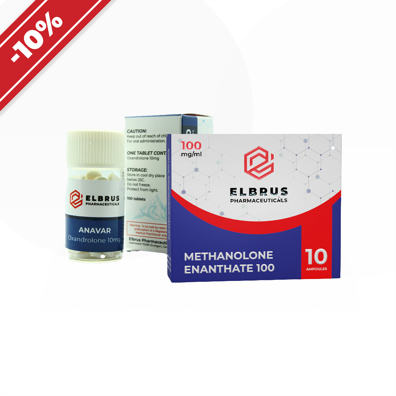 Course for women: for drying. Methenolone enanthate + oxandrolone