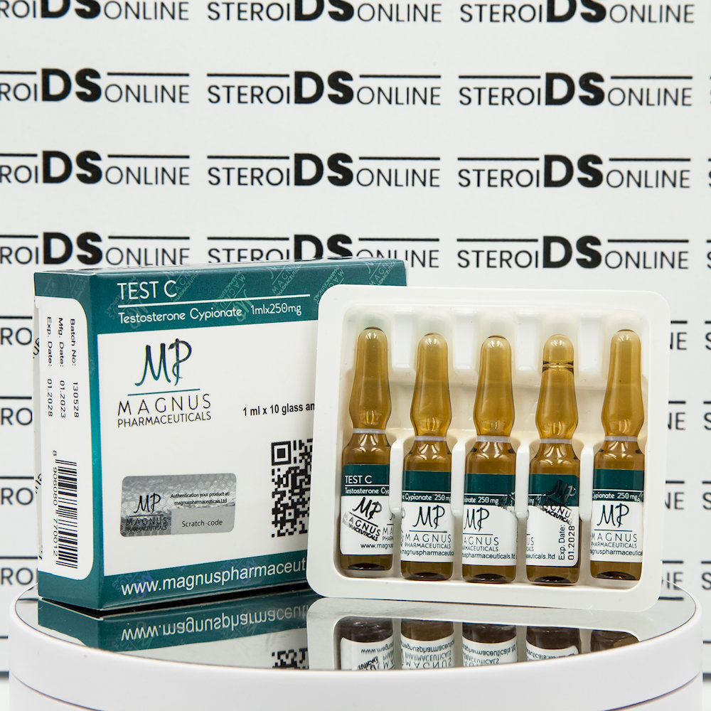 Test C ( Testosterone Cypionate) 250 mg Magnus Pharmaceuticals
