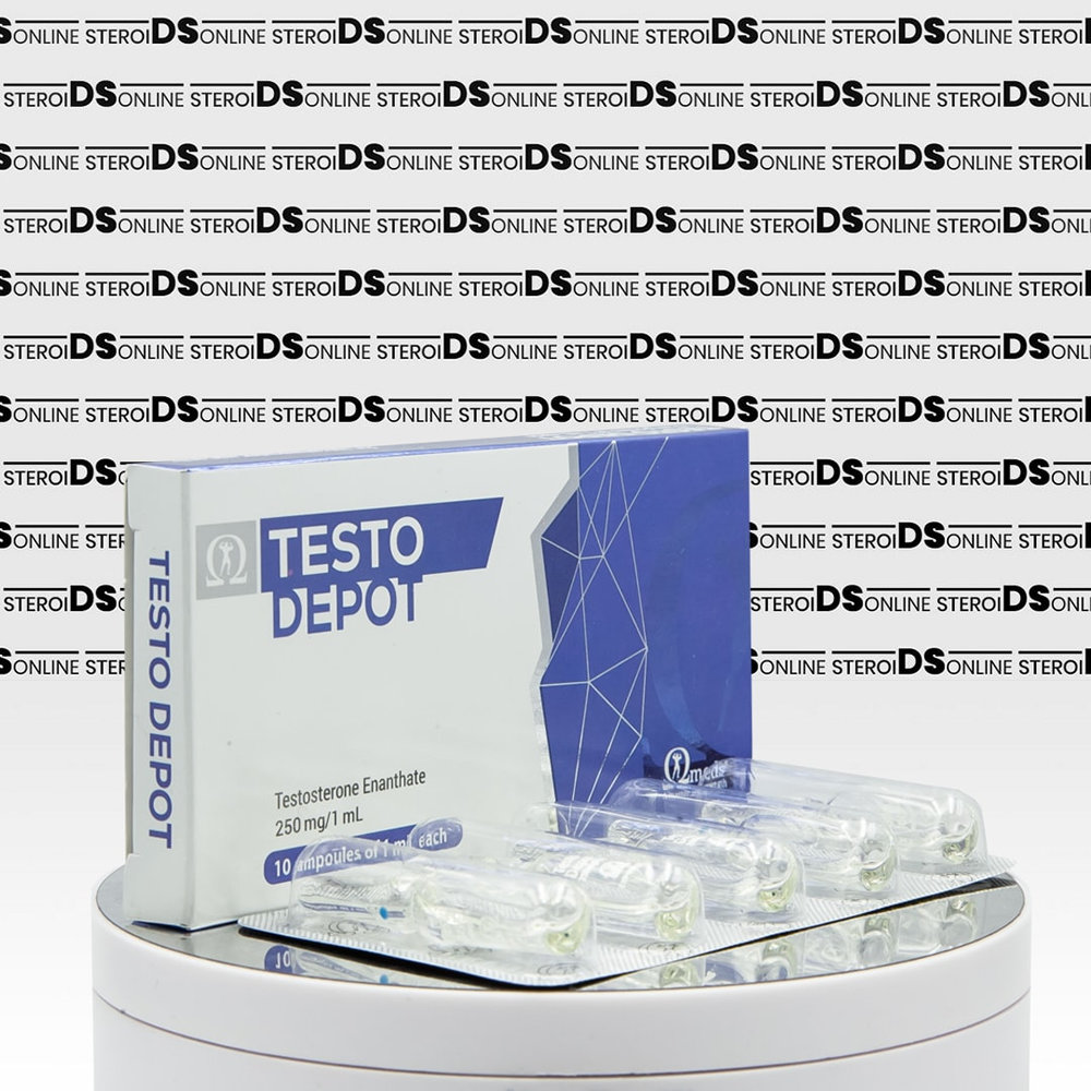 Testo Depot (Testosterone Enanthate) 250 mg Omega Meds