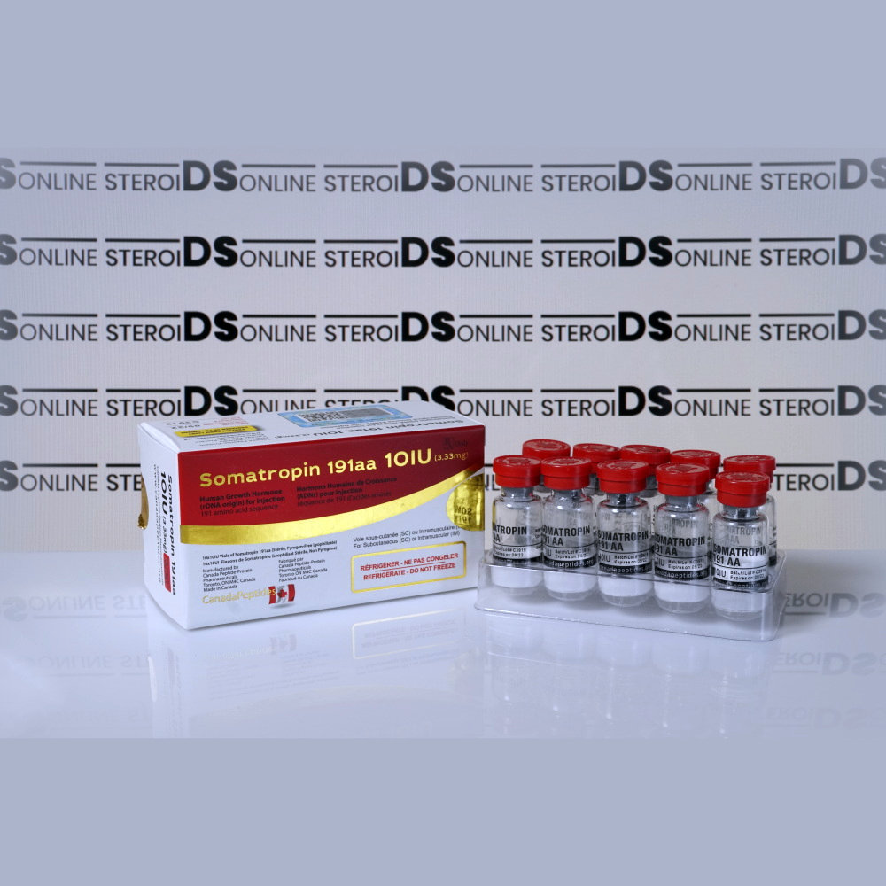 Somatropin 191aa 10 IU Canada Peptides