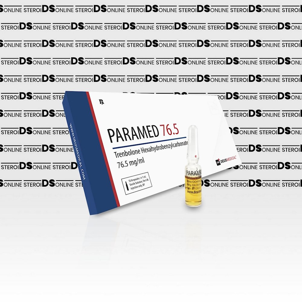 PARAMED 76.5 (Trenbolone Hexahydrobenzylcarbonate) 76.5 mg Deus Medical
