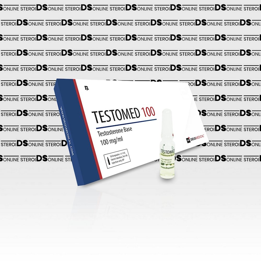 TESTOMED 100 (Testosterone Base) 100 mg Deus Medical