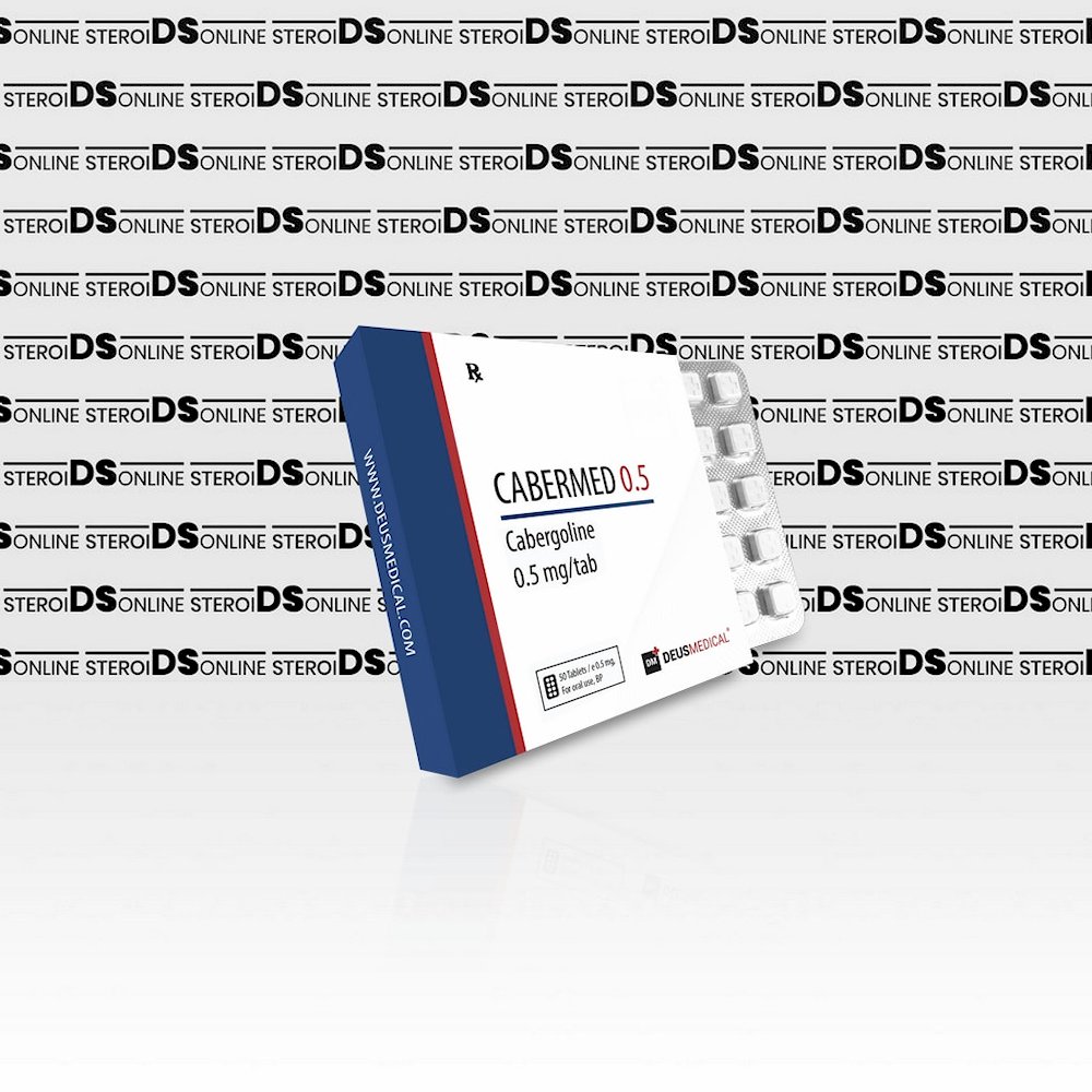 CABERMED 0.5 (Cabergoline) 0.5 mg Deus Medical