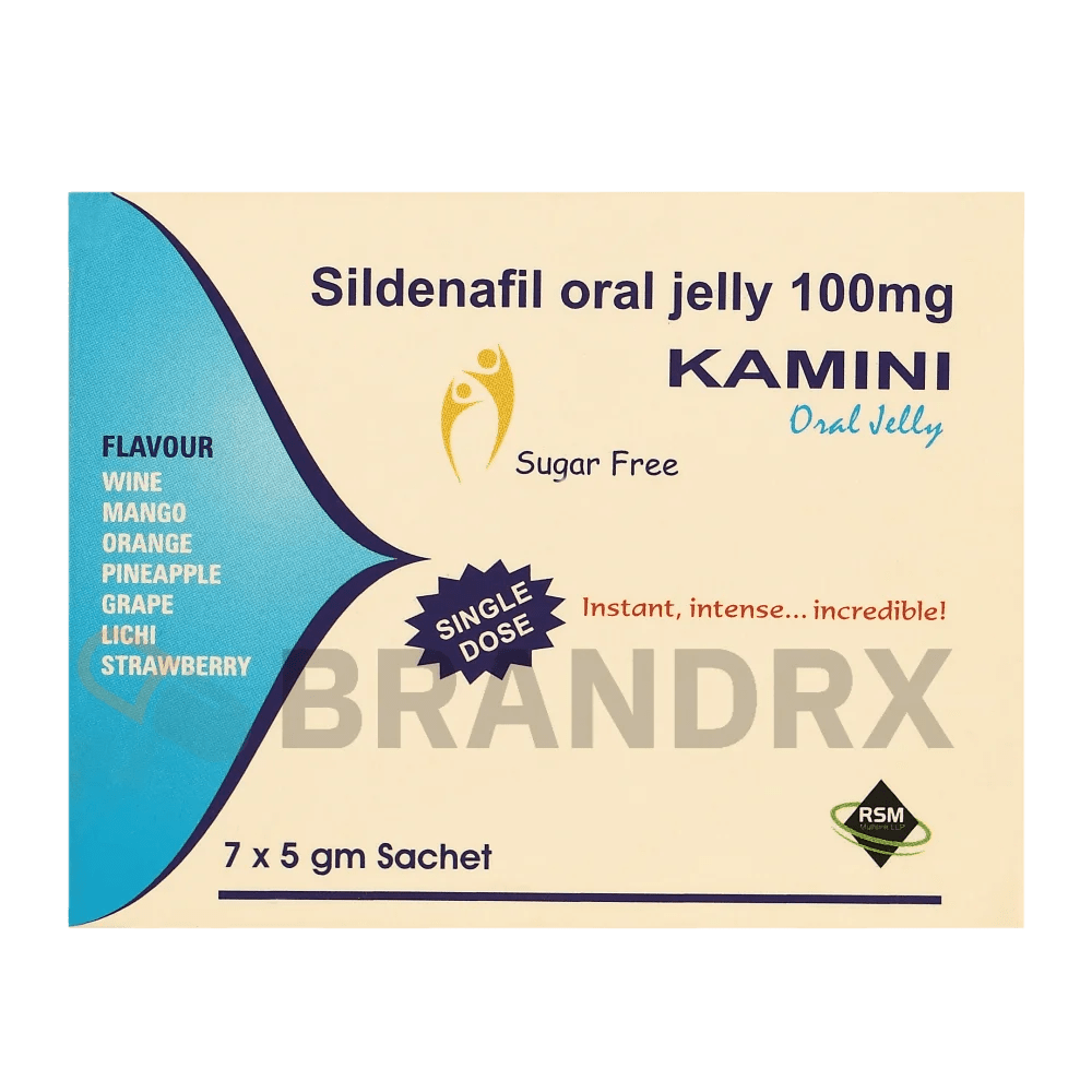 Kamini Oral Jelly Flavoured 100 mg Pharmaceutical